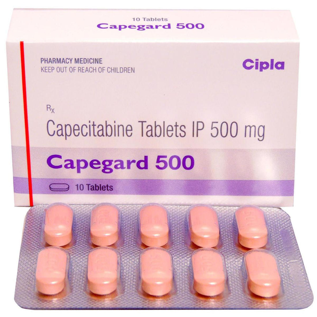 CAPEGARD 500MG STRIP