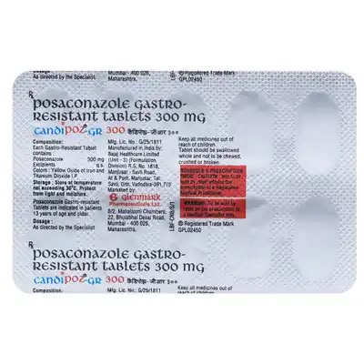Candipoz-GR 300 Tablet 10's