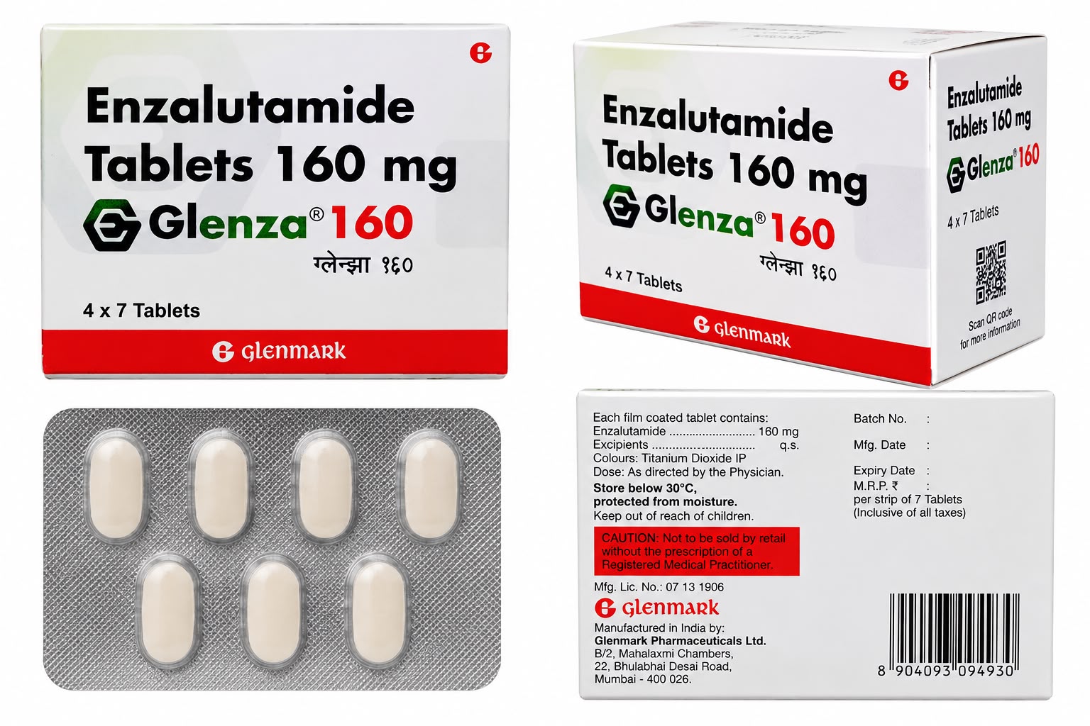 Glenza 160mg Tablet
